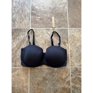 Skims Fits Everybody Strapless Bra Onyx Size 38DD